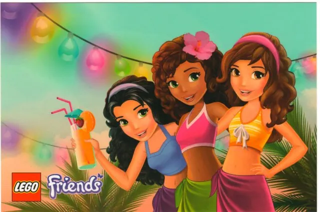 Postcard - Friends Emma, Andrea and Olivia