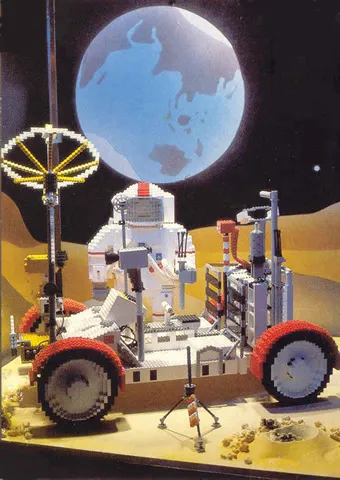 Postcard - Lego World Show - Moon Buggy