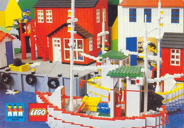 Postcard - Lego World Show, Ships and the Sea - The Fishing Industry