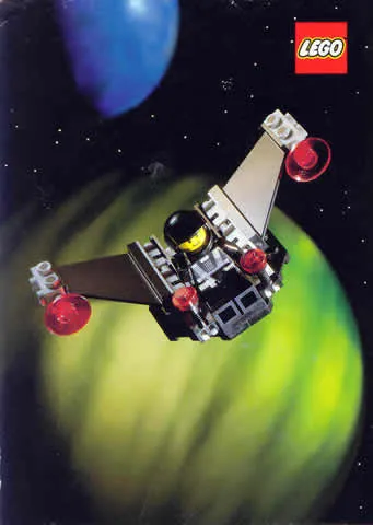 Postcard - Space, Blacktron I Set 1875 (Exclusive for Lego Builders Club)