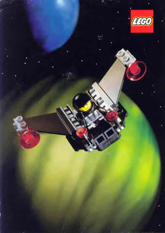 Postcard - Space, Blacktron I Set 1875 (Exclusive for Lego Builders Club)