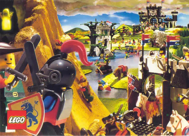 Postcard - Castle Various Sets (Exclusive for Lego Builders Club)