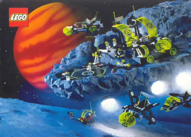 Postcard - Space, Blacktron II Various Sets (Exclusive for Lego Builders Club)