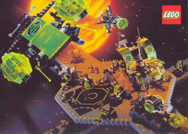 Postcard - Space, Blacktron II Various Sets