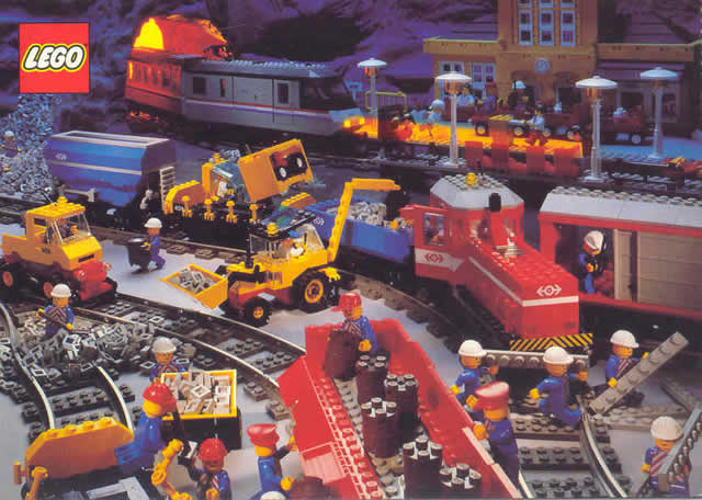 Postcard - Train Various Sets 1