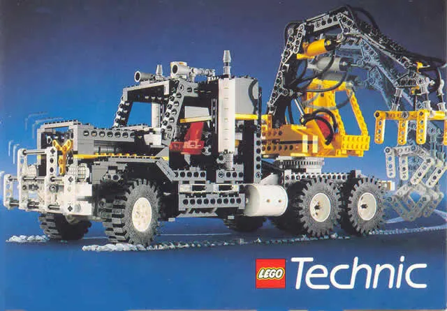 Postcard - Technic Set 8868 Air Tech Claw Rig in Action (922053)
