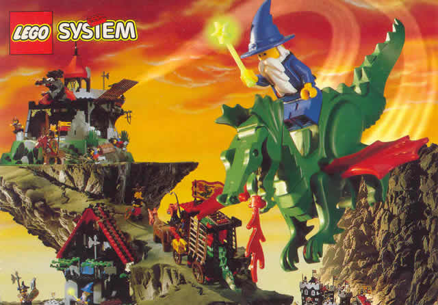 Postcard - Castle Various Sets - Castle Magic