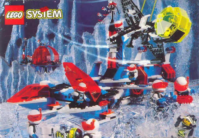 Postcard - Space, Ice Planet Sets and Set 6887 Allied Avenger