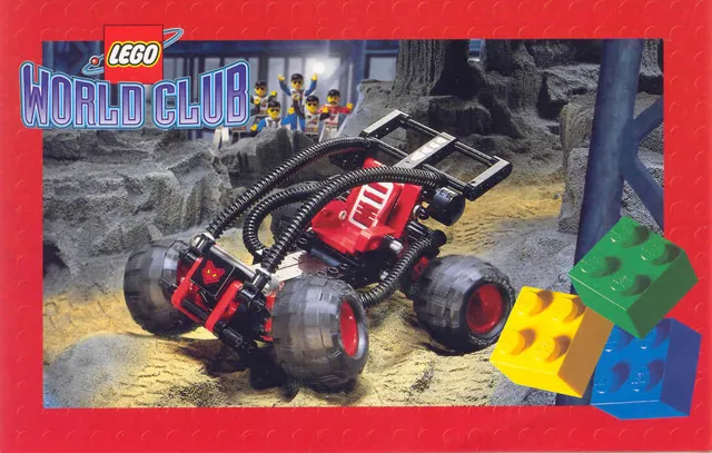 Postcard - World Club Christmas Postcard - Mud Masher from 1998