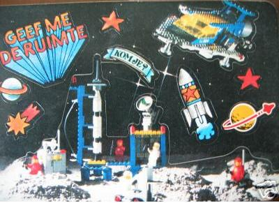 Postcard - Birthday Party Invitation with Stickers - A-2 Classic Space (Dutch)