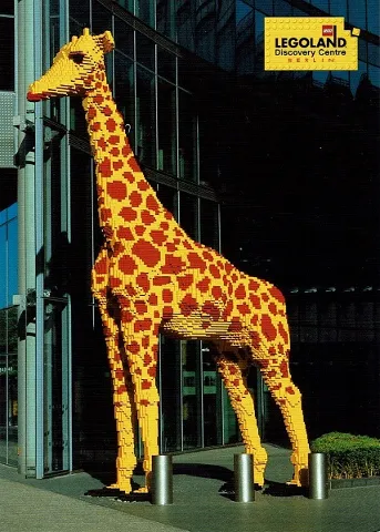 Postcard - LEGOLAND Discovery Centre Berlin - Giraffe