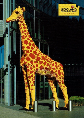 Postcard - LEGOLAND Discovery Centre Berlin - Giraffe