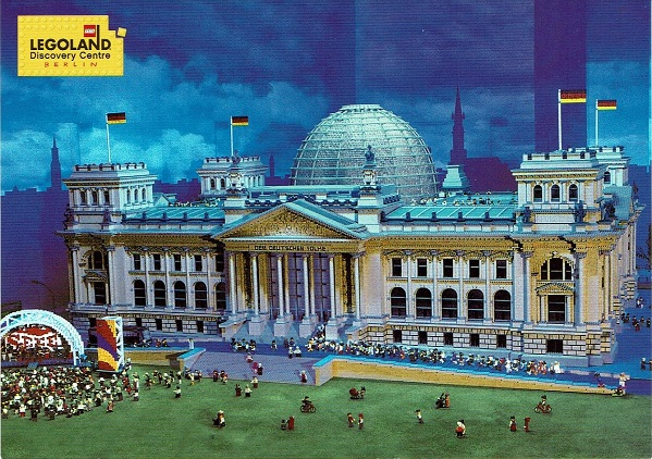 Postcard - LEGOLAND Discovery Centre Berlin - Reichstag