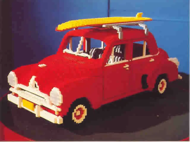 Postcard - Legoland Parks, Birkenhead Point Lego Centre - Classic FJ Holden