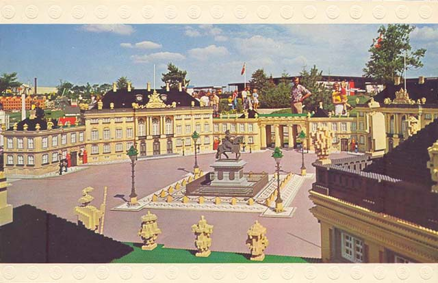 Postcard - Legoland Parks, Legoland Billund - Miniland, Amalienborg Palace 2