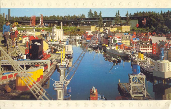 Postcard - Legoland Parks, Legoland Billund - Miniland, Harbour 1