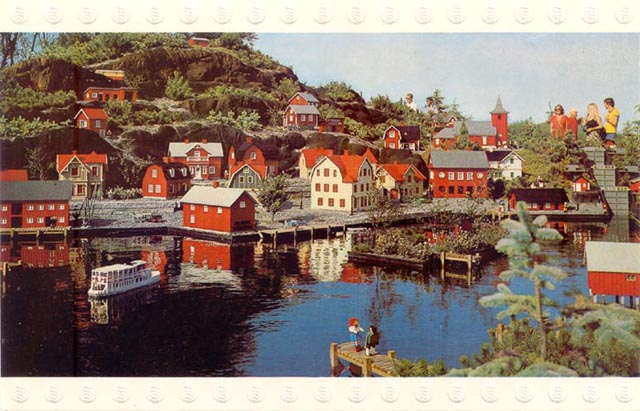 Postcard - Legoland Parks, Legoland Billund - Miniland, Sweden 1