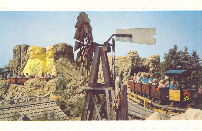 Postcard - Legoland Parks, Legoland Billund - Mine Train