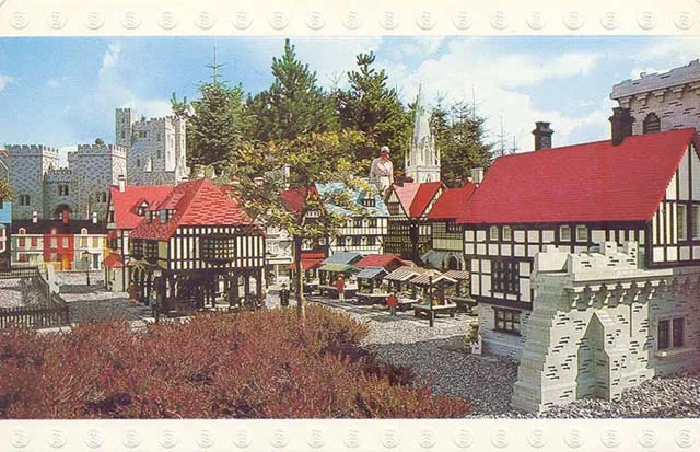 Postcard - Legoland Parks, Legoland Billund - Miniland, English Town 2