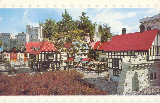 Postcard - Legoland Parks, Legoland Billund - Miniland, English Town 2
