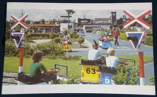 Postcard - Legoland Parks, Legoland Billund - The Traffic School 5
