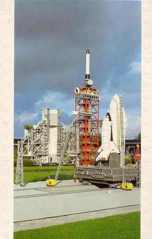 Postcard - Legoland Parks, Legoland Billund - Space Shuttle Columbia
