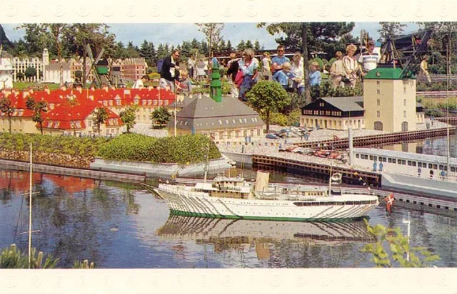 Postcard - Legoland Parks, Legoland Billund - Miniland, From the Harbour (Harbor) of Copenhagen