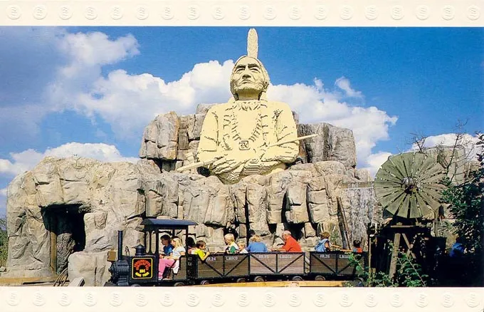 Postcard - Legoland Parks, Legoland Billund - LEGOREDO, Sitting Bull