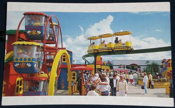 Postcard - Legoland Parks, Legoland Billund - Monorail