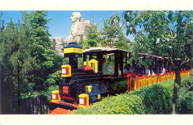 Postcard - Legoland Parks, Legoland Billund - The LEGO Train 3