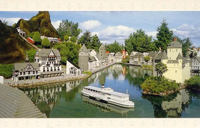 Postcard - Legoland Parks, Legoland Billund - Miniland, The Rhine 2