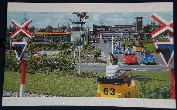 Postcard - Legoland Parks, Legoland Billund - The Traffic School 6