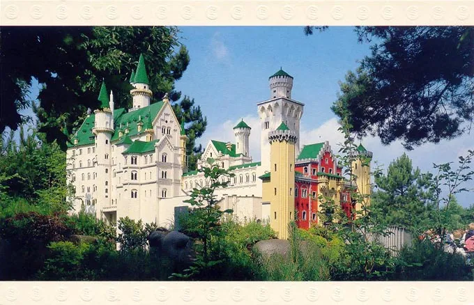 Postcard - Legoland Parks, Legoland Billund - Miniland, Neuschwanstein