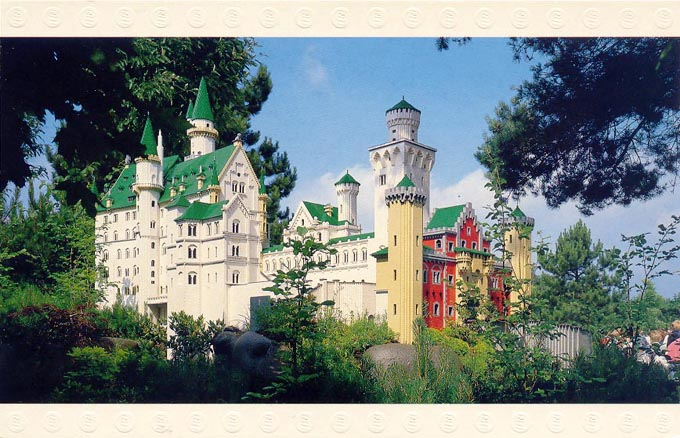 Postcard - Legoland Parks, Legoland Billund - Miniland, Neuschwanstein