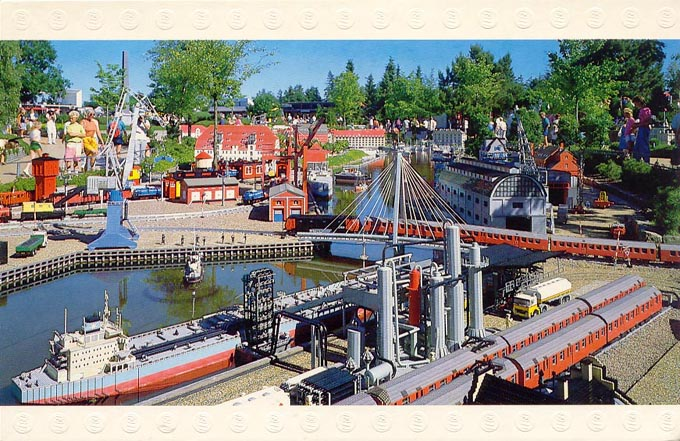 Postcard - Legoland Parks, Legoland Billund - Miniland, Harbour 3