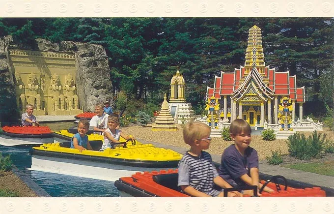 Postcard - Legoland Parks, Legoland Billund - Miniboats