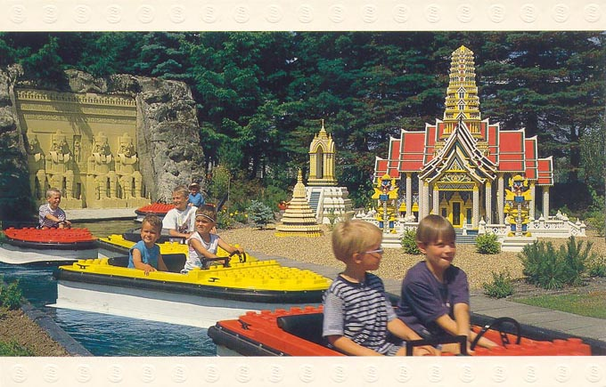 Postcard - Legoland Parks, Legoland Billund - Miniboats