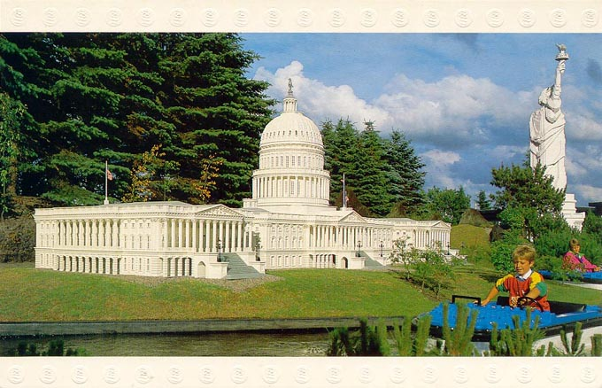 Postcard - Legoland Parks, Legoland Billund - The Capitol