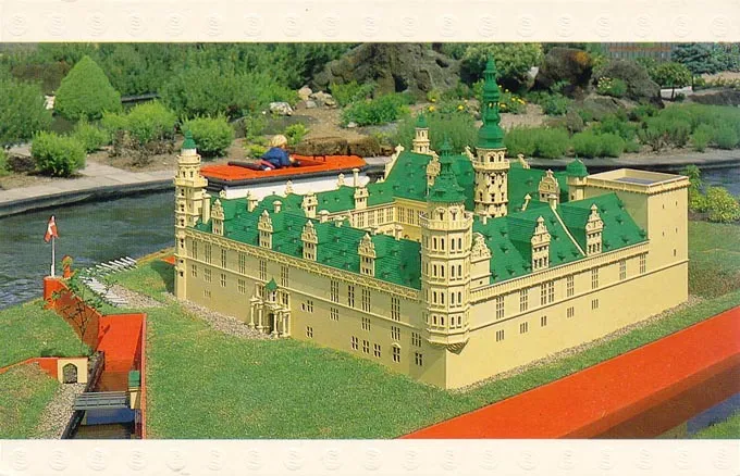 Postcard - Legoland Parks, Legoland Billund - Miniland, Kronborg Castle