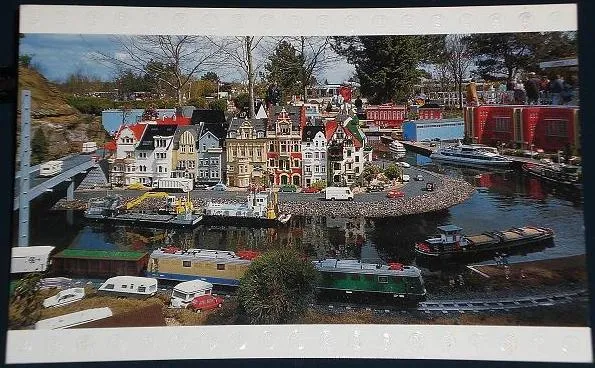 Postcard - Legoland Parks, Legoland Billund - Inland Port on the Rhine