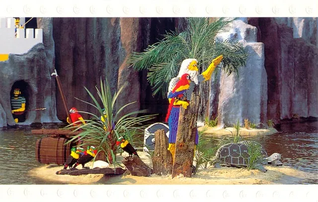 Postcard - Legoland Parks, Legoland Billund - Pirateland 2