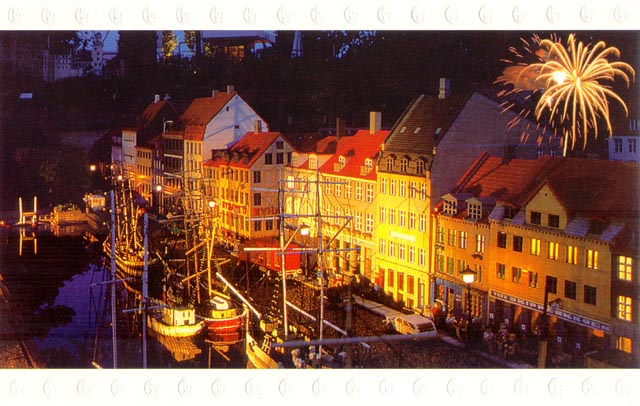 Postcard - Legoland Parks, Legoland Billund - Miniland, Copenhagen 2