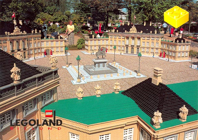 Postcard - Legoland Parks, Legoland Billund - Miniland, Amalienborg Palace, Copenhagen (DK022)