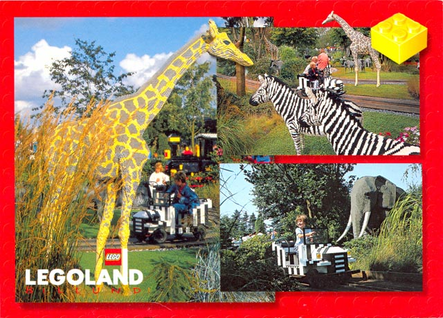 Postcard - Legoland Parks, Legoland Billund - Safari (DK028)