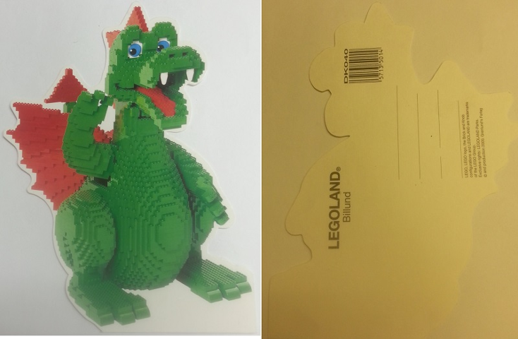 Postcard - Legoland Parks, Legoland Billund - Dragon (DK040)