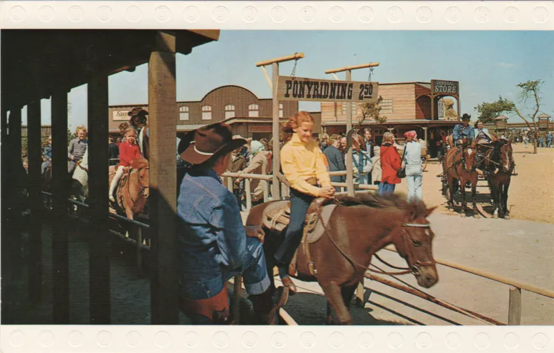 Postcard - Legoland Parks, Legoland Billund - LEGOREDO - Pony Ranch