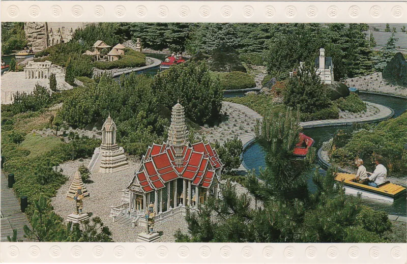 Postcard - Legoland Parks, Legoland Billund - Miniboats