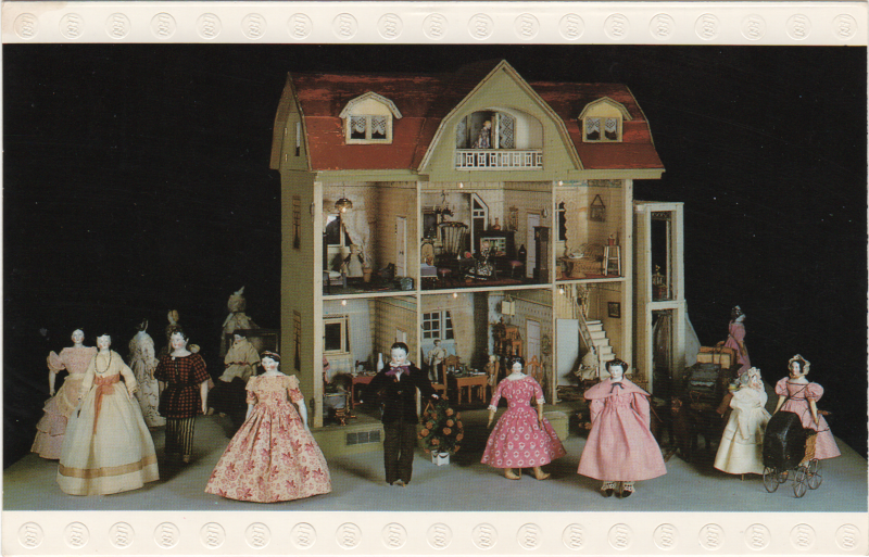 Postcard - Legoland Parks, Legoland Billund - The Doll Collection, Dolls house "Carlsro" a. 1870