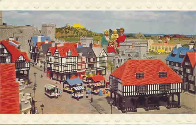 Postcard - Legoland Parks, Legoland Sierksdorf - Miniland, Englische Stadt