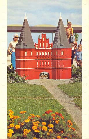 Postcard - Legoland Parks, Legoland Sierksdorf - Miniland, Holstentor